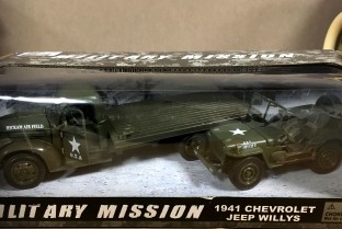 Military mission 1941 CHevrolet et Jeep