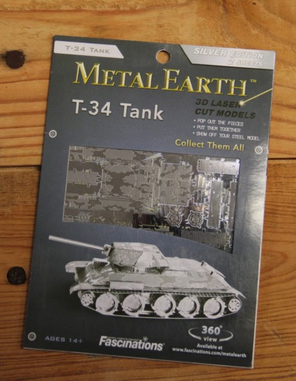 Metal Earth T34