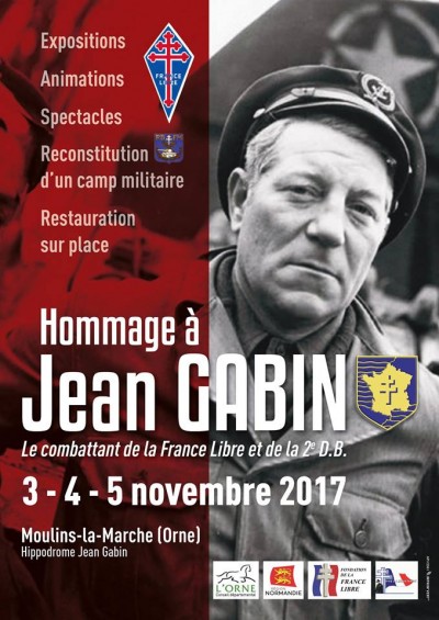 Hommage à Jean Gabin, Moulins-la-Marche