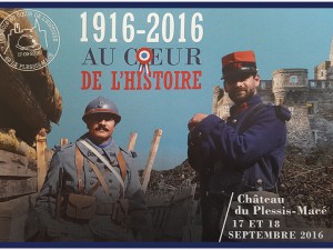 '1916-2016 Au coeur de l'histoire' au Château du Plessis Macé