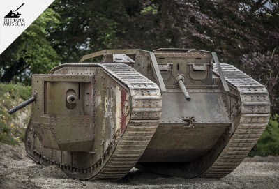 MARK IV du Tank Museum de Bovington au Carrousel de Saumur 2018