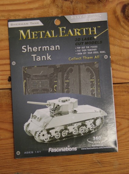 Metal Earth Sherman