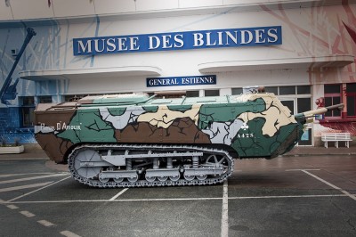 Das Museum der Panzer im Programm Vues sur Loire