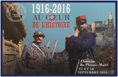 '1916-2016 Au coeur de l'histoire' au Château du Plessis Macé