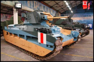 the Matilda MK I and II tank