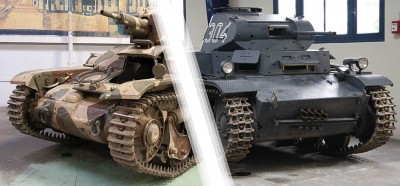 Two tanks in Brest