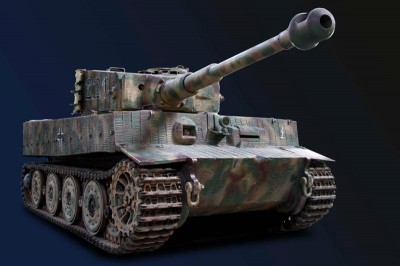 Der Tiger I Sd.Kfz.181 Ausf. Ich bin spät